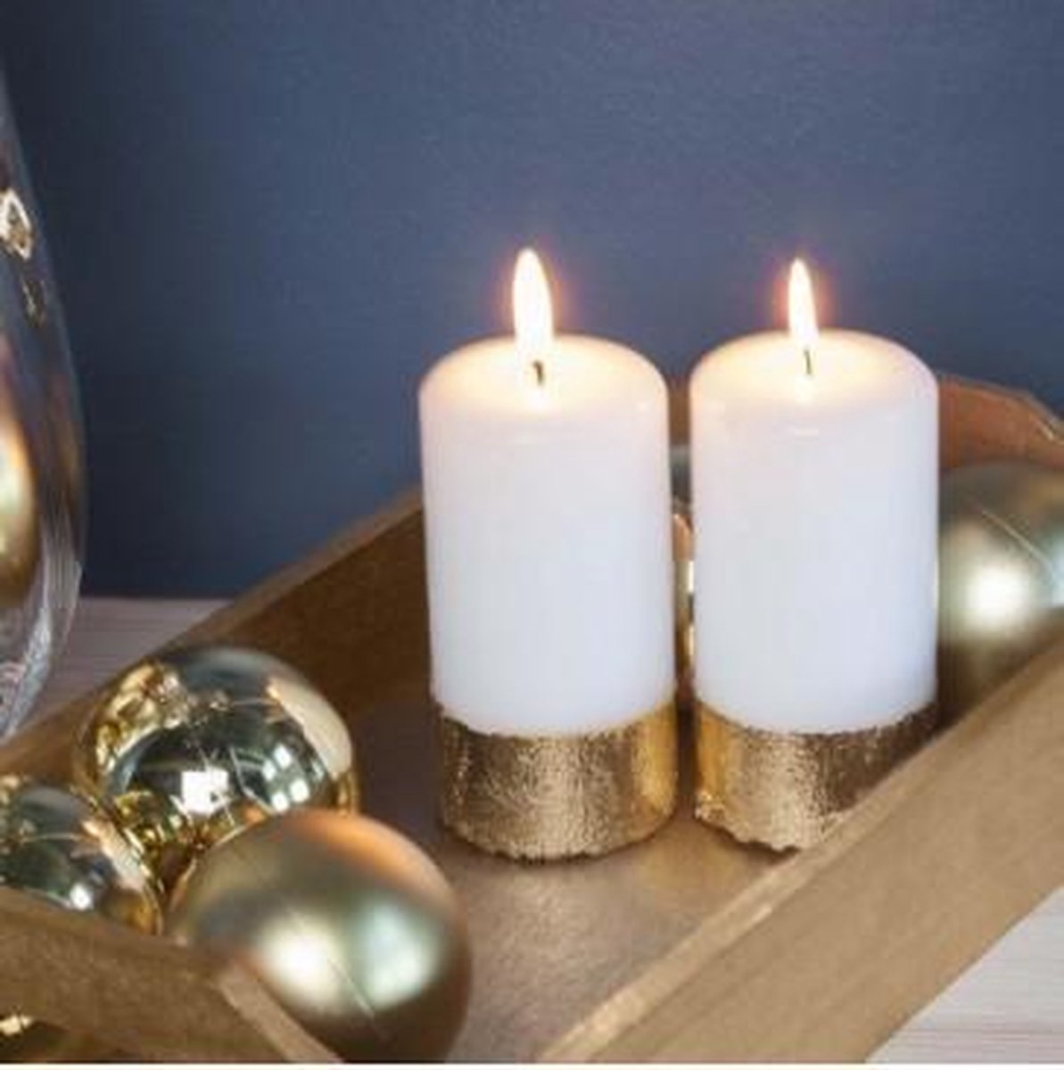 Creotime bladmetaalfolie 16 x 16 cm 25 vellen - Goud