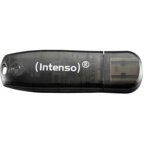 Intenso Rainbow Line unidad flash USB 16 GB USB tipo A 2.0, Lápiz USB - Negro