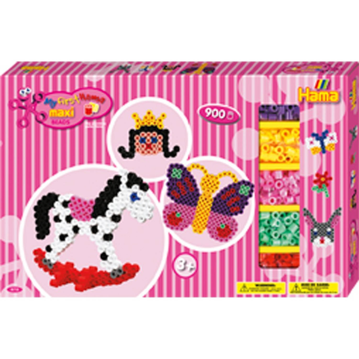 Hama Hama Maxi Strijkkralen Giftbox - - Roze