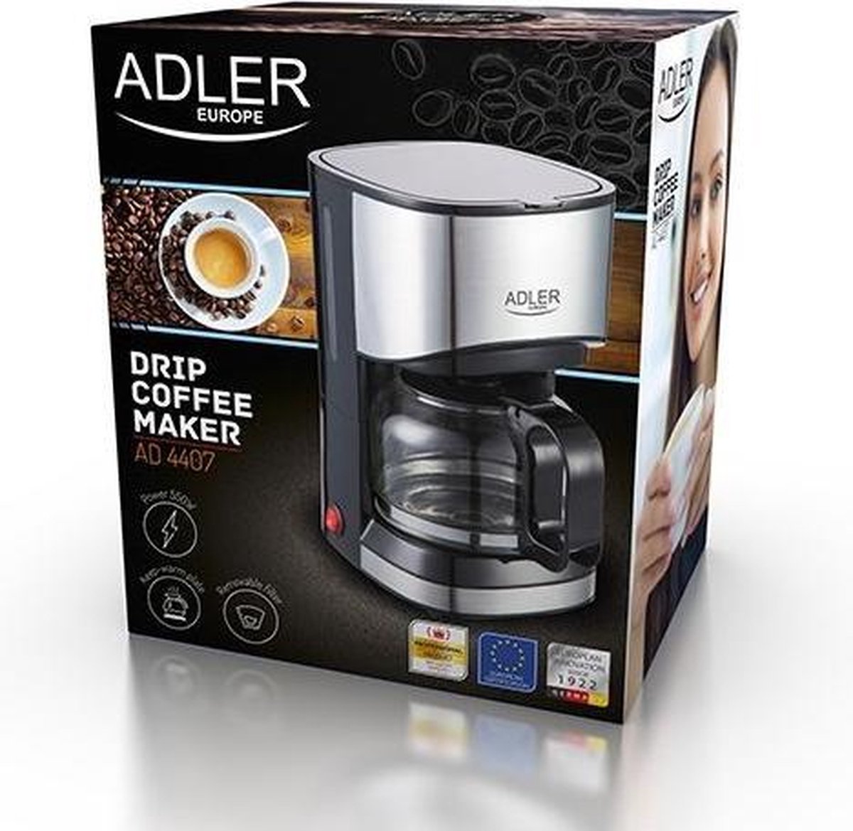 Adler Koffiezetapparaat - AD 4407