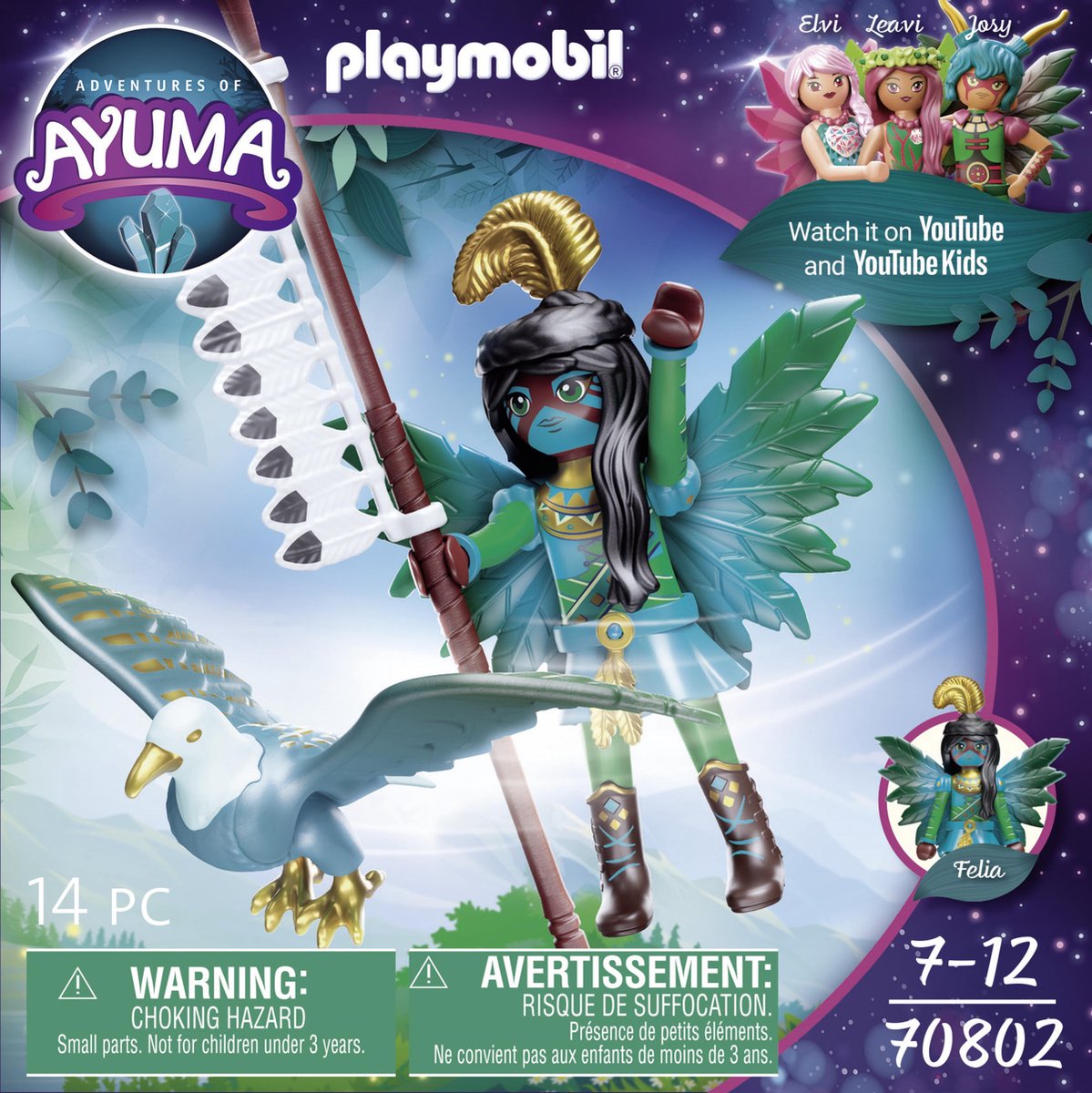 Playmobil 70802 Ayuma Knight Fairy Met Totemdier