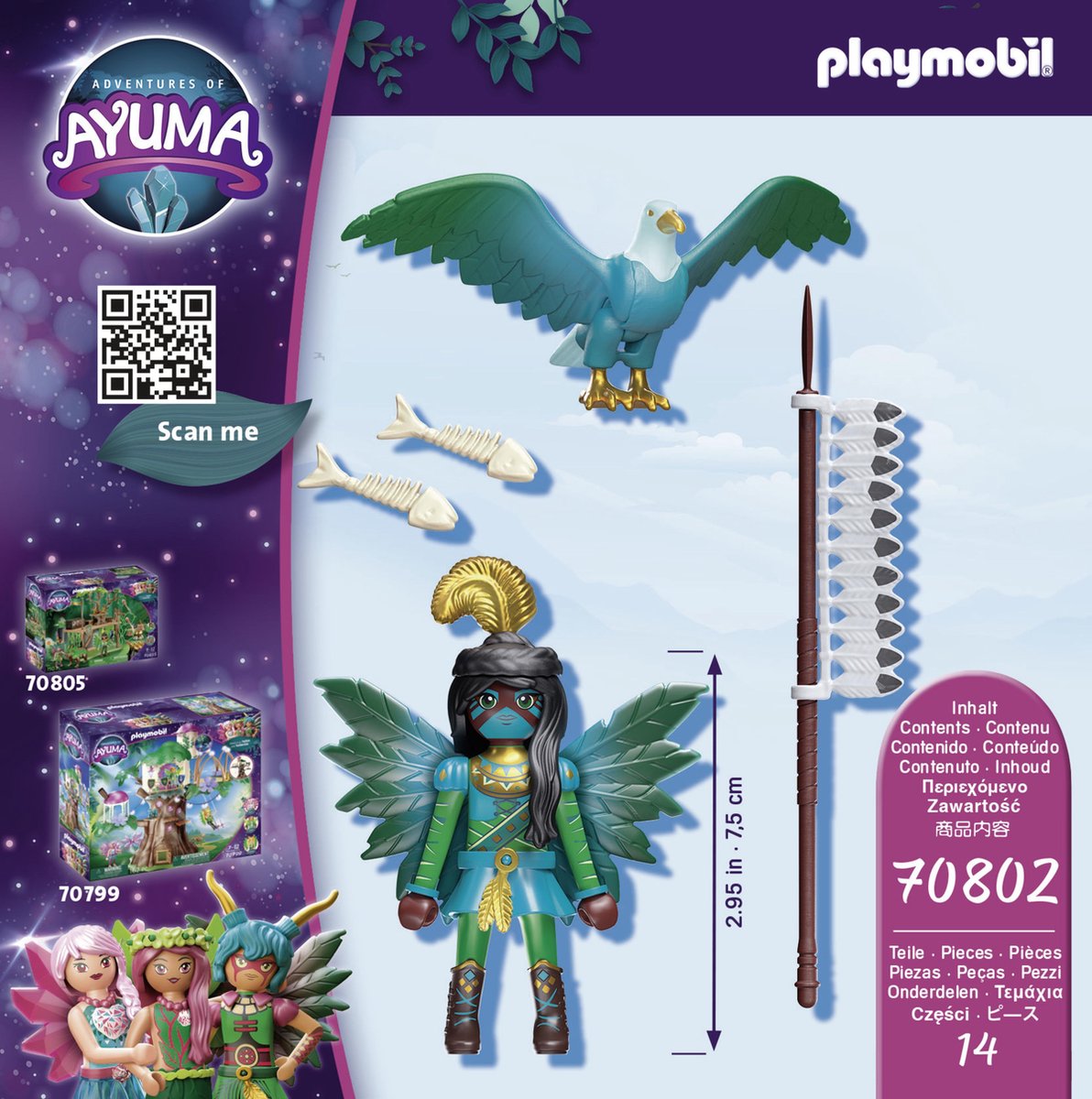 Playmobil 70802 Ayuma Knight Fairy Met Totemdier