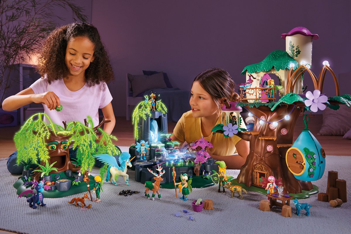 Playmobil 70803 Ayuma Crystal Fairy En Bat Fairy Met Totemdieren