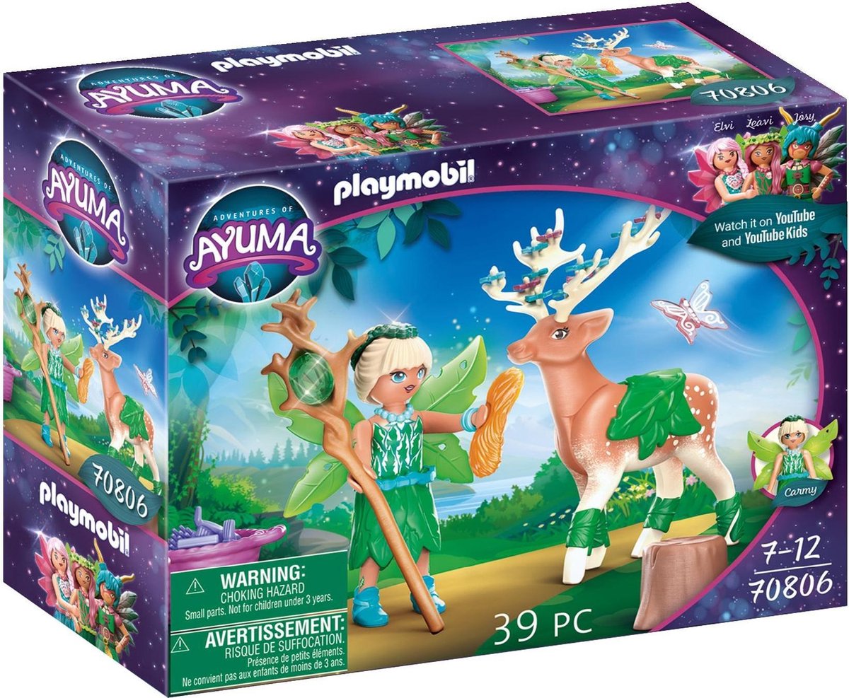 Playmobil 70806 Ayuma Forest Fairy Met Totemdier