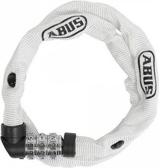 Abus Kettingcijferslot 1200 X 4 Mm - Wit