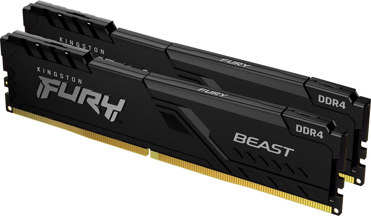 Kingston FURY Beast módulo de memoria 16 GB 2 x 8 GB DDR4 3600 MHz, Memoria RAM