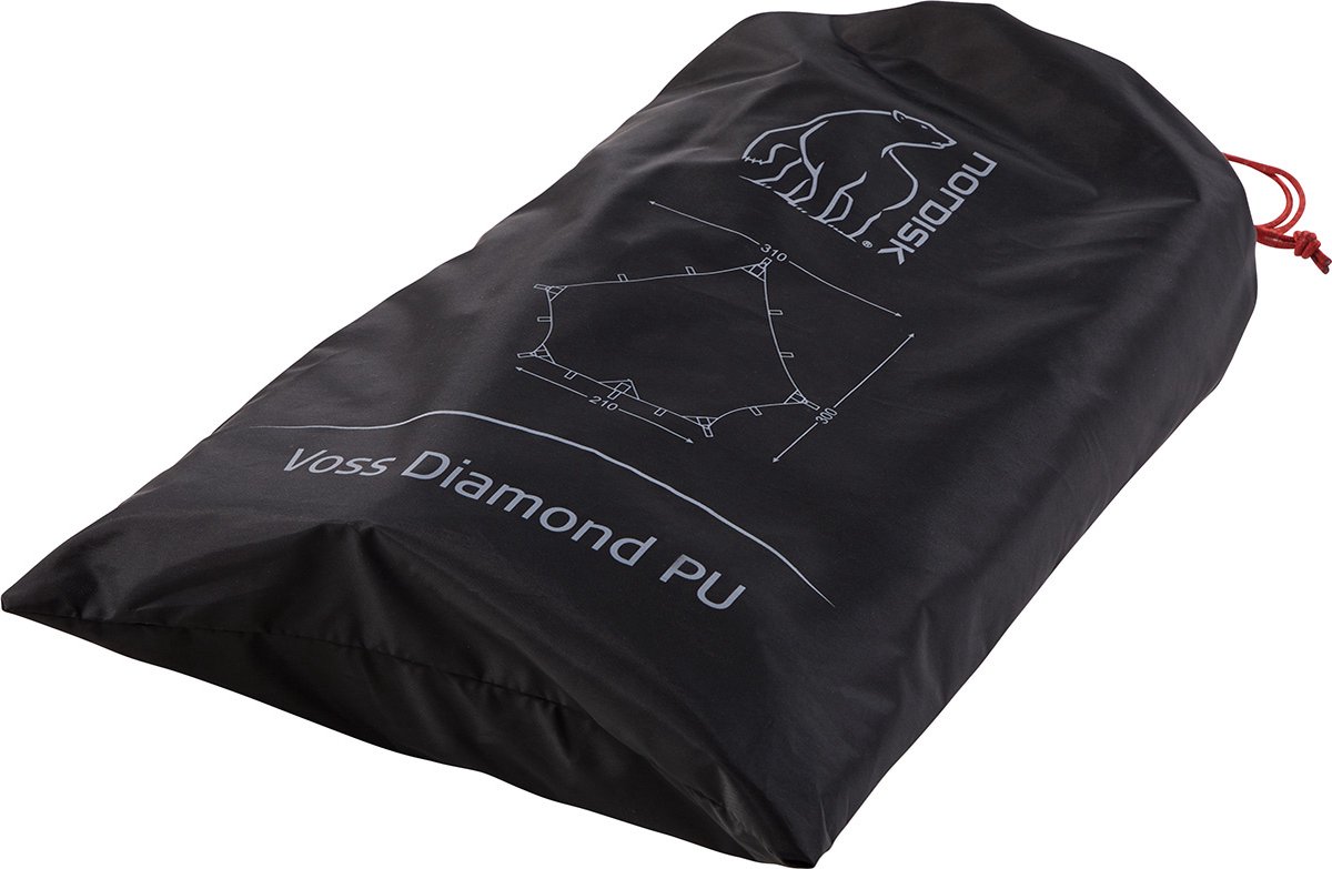 Nordisk Voss Diamond PU Tarpgroen - Olijf