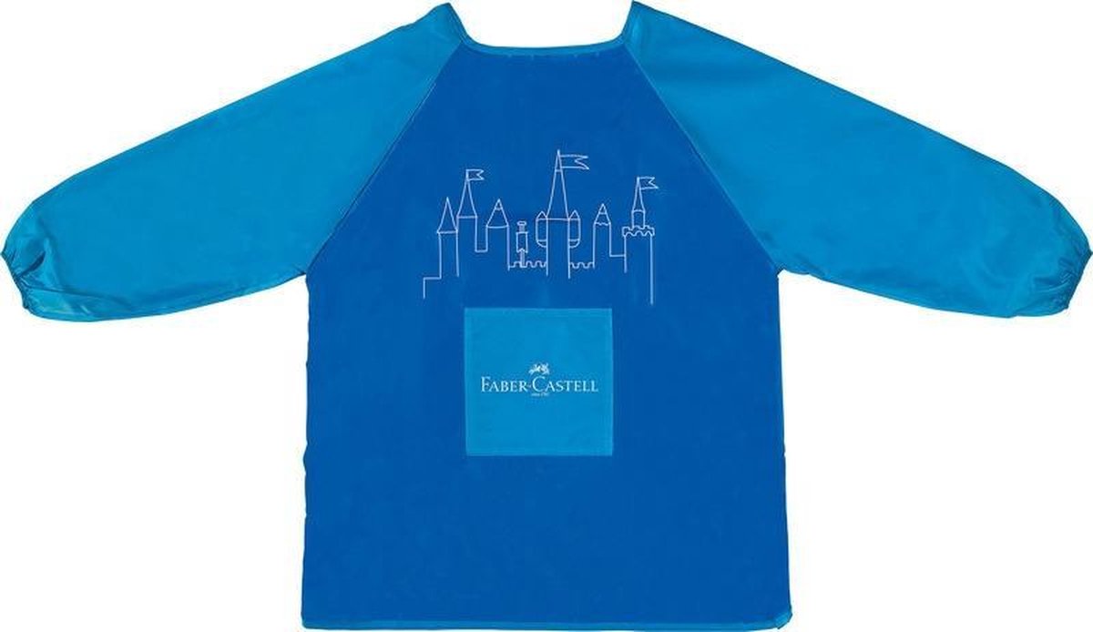 Faber Castell knutselschort junior polyester one size - Blauw
