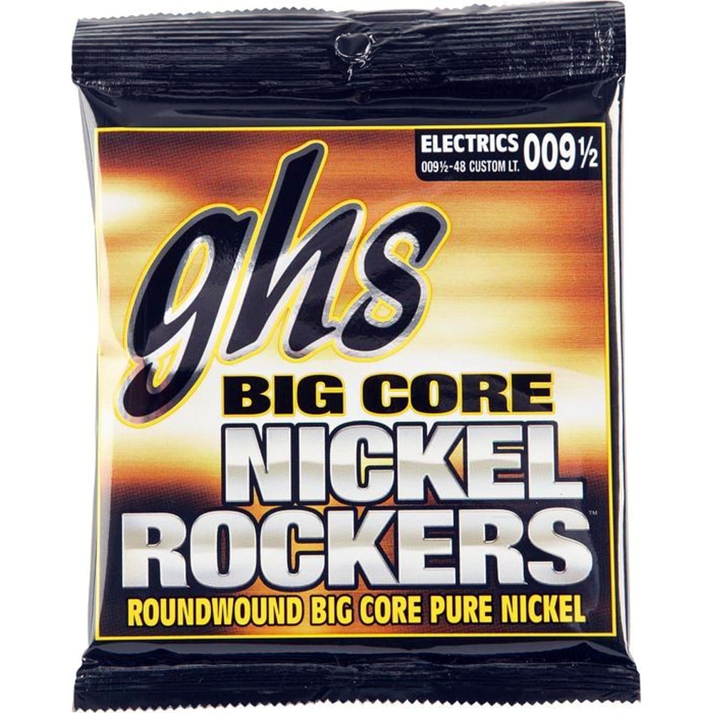 ghs BCCL Big Core Nickel Rockers custom light snarenset