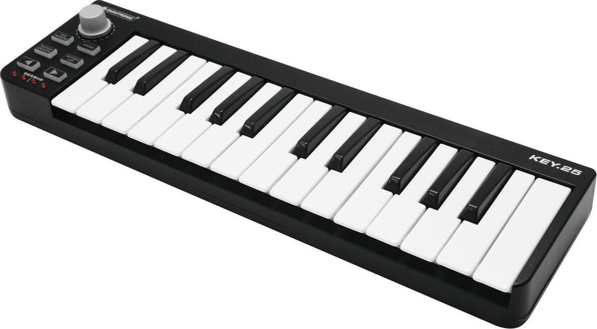 Omnitronic KEY-25 USB MIDI keyboard
