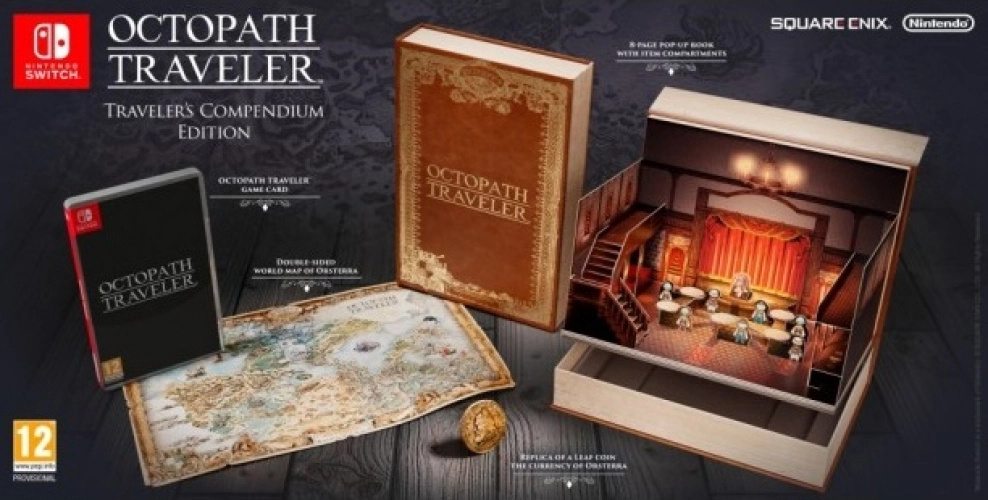 Nintendo Octopath Traveler Traveler's Compendium Edition