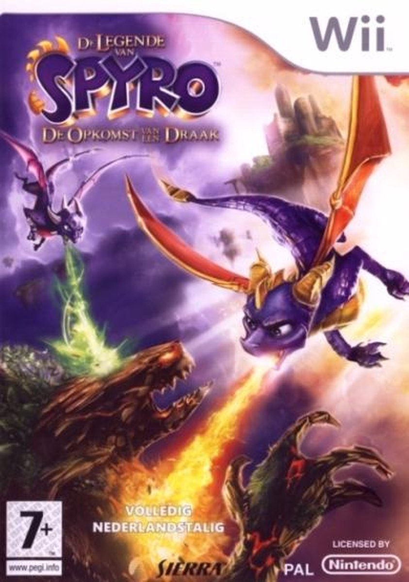 Sierra The Legend of Spyro Dawn of the Dragon