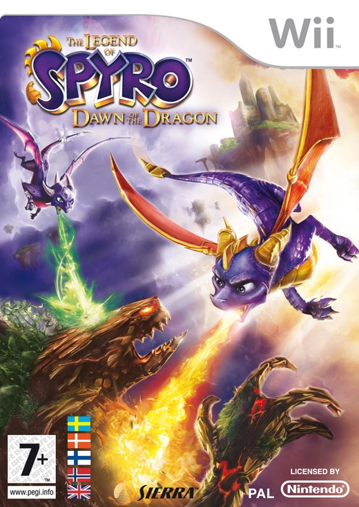 Sierra The Legend of Spyro Dawn of the Dragon