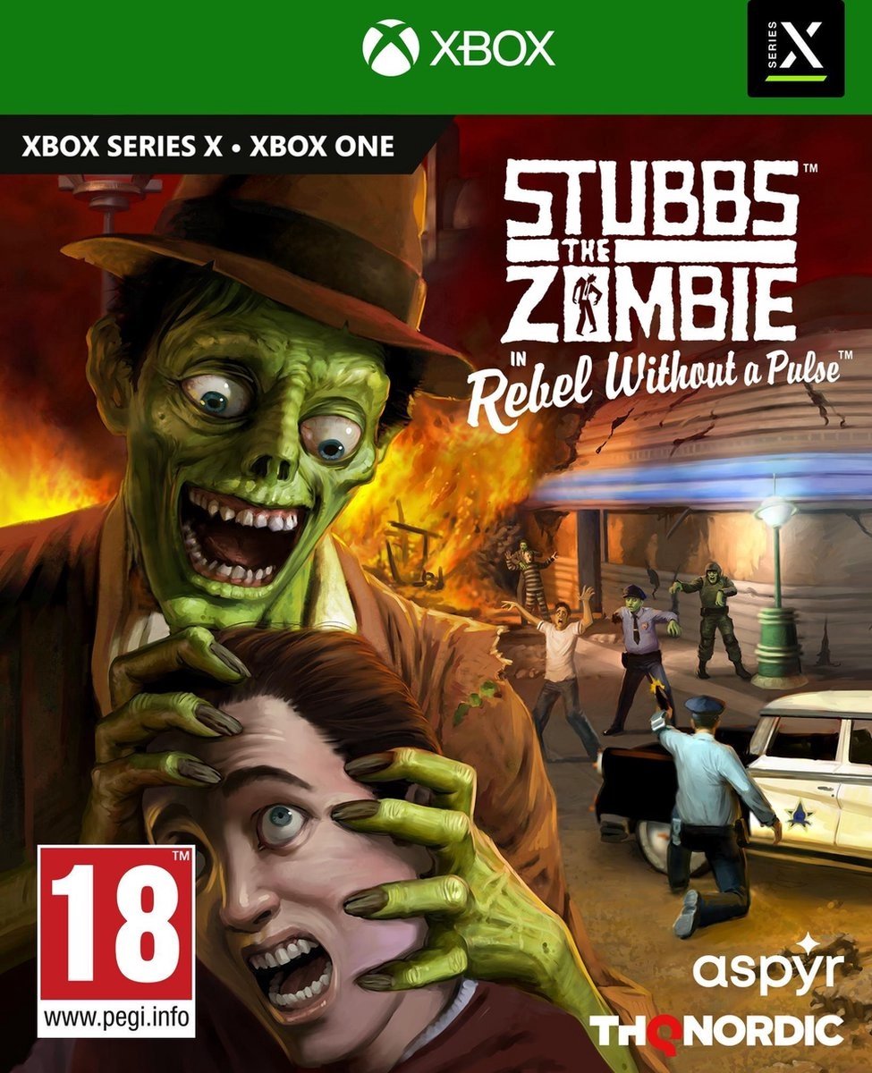 THQ Nordic Stubbs The Zombie in Rebelhout a Pulse - Blanco