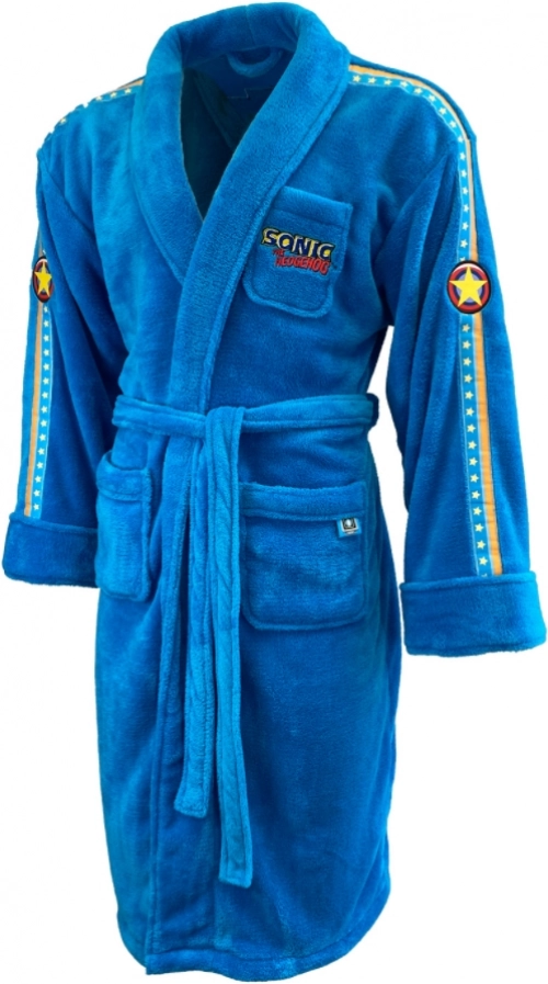 Groovy Sonic The Hedgehog - Go Faster Bathrobe