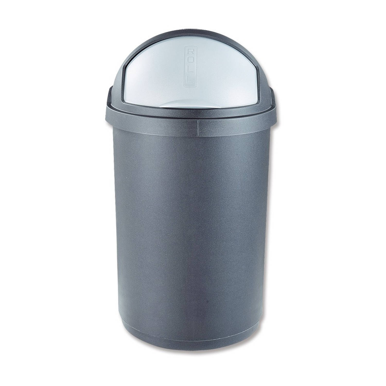 Curver Bullet Bin Roll Top Afvalbak - 50 L - Grijs