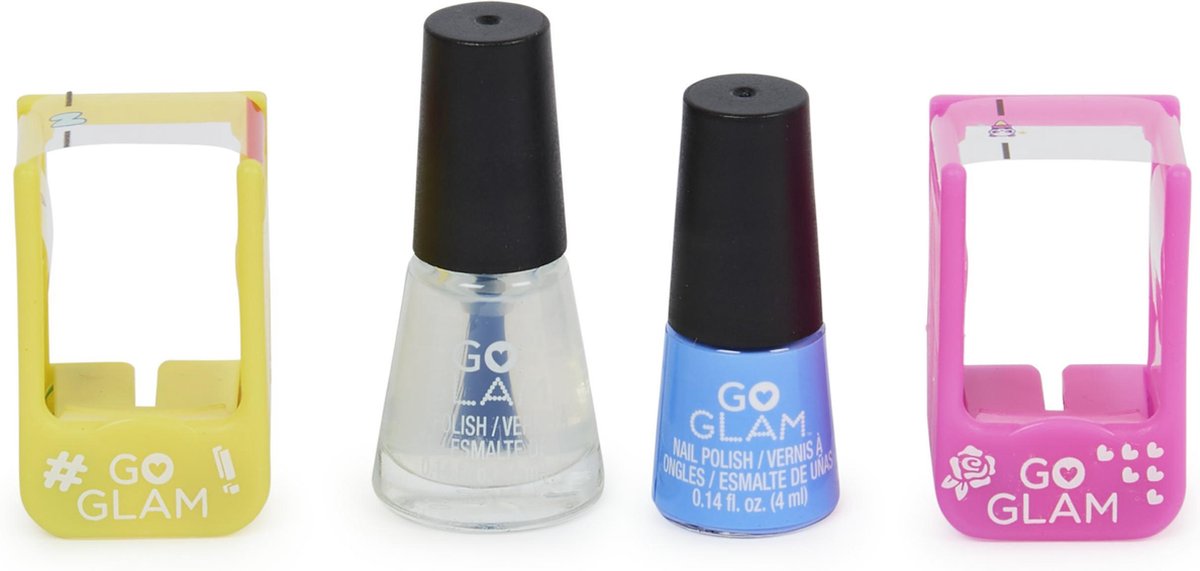 Spinmaster Cookai nagellakset navulling Go Glam U nique Nails blauw
