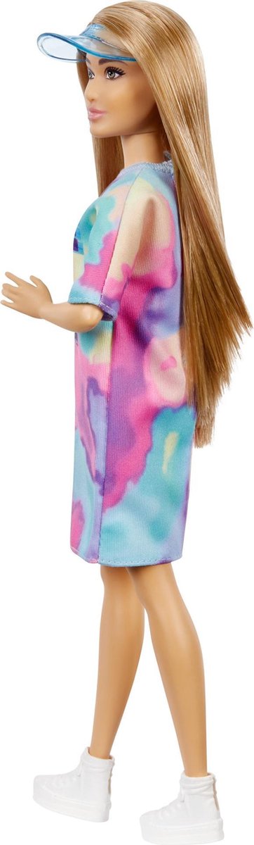 Mattel Barbie tienerpop Fashionistas meisjes 30 cm/lichtblauw - Roze