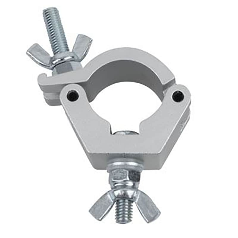 Showtec Half Coupler 100 kg 32 mm TÜV gecertificeerd zilver