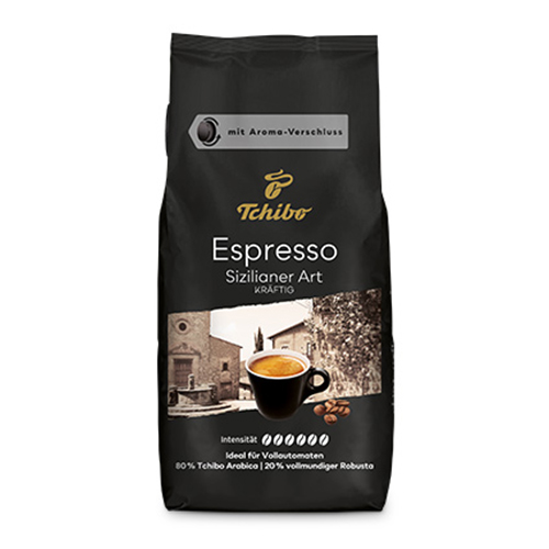 Tchibo - Espresso Sizilianer Art Bonen - 1 kg