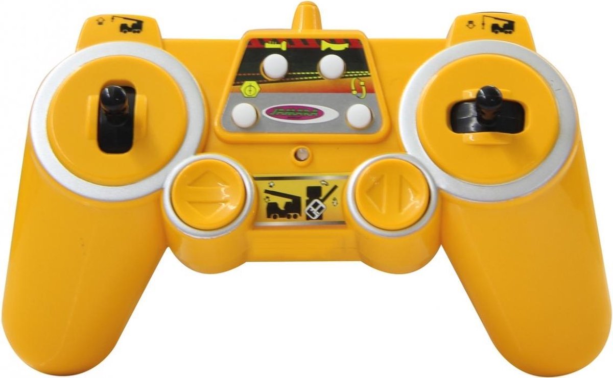 Jamara bouwkraan RC Mercedes Benz Liebherr 2,4 Ghz 1:20 - Geel