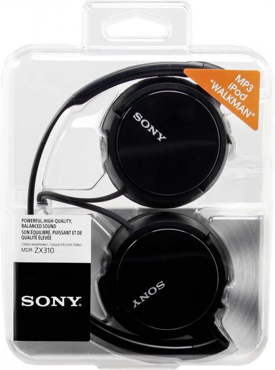 Sony MDR-ZX310 - Auriculares - Zwart