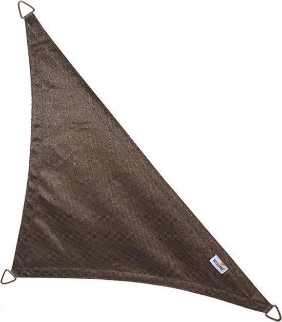 Nesling Coolfit Schaduwdoek 90° Driehoek 5,7 m - Grijs