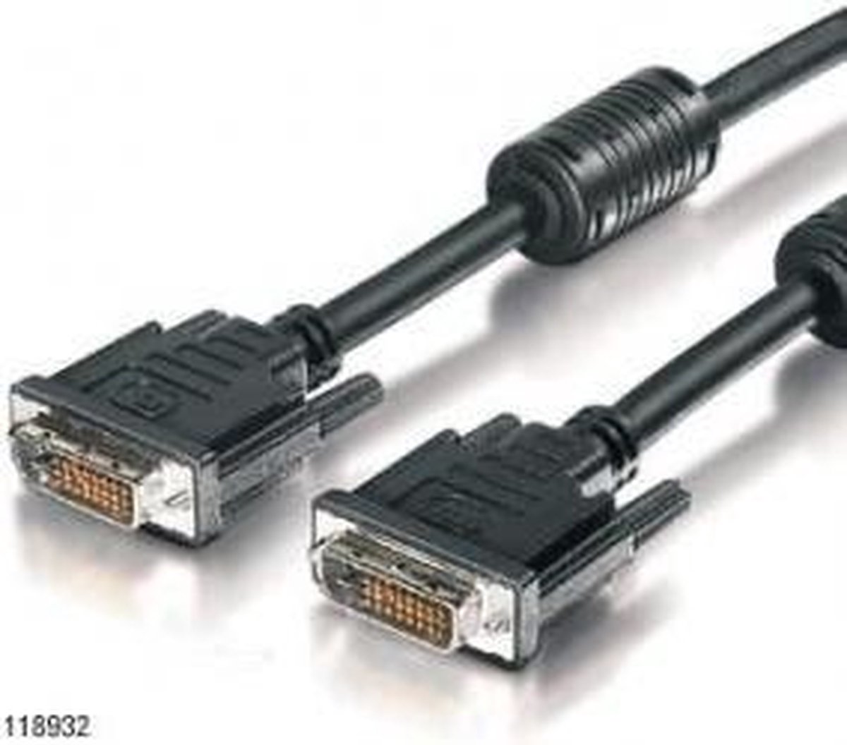 Equip Macho - Macho 5 Metros con Ferritas - Cable DVI