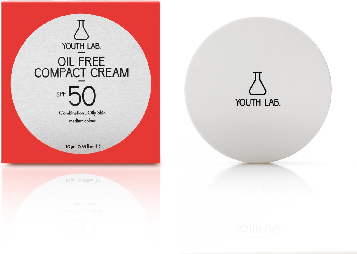 Youth Lab Oil Free Compact Cream SPF 50 Zonnecrème 10g - Grijs