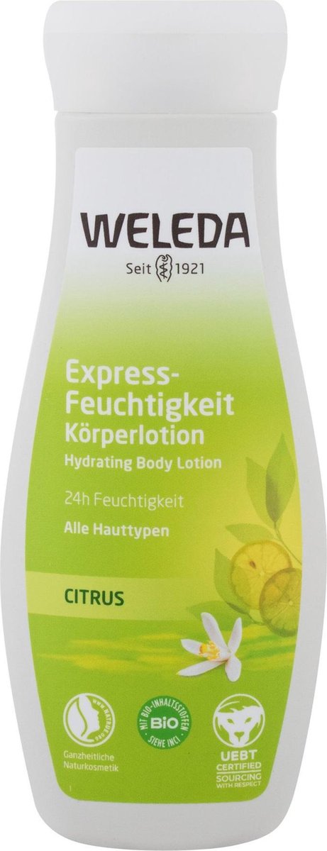 Weleda Citrus 24u Hydraterende Bodylotion 200ml