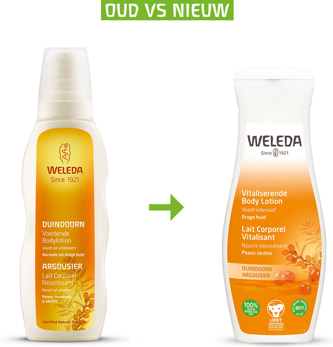 Weleda Duindoorn Vitaliserende Bodylotion 200ml