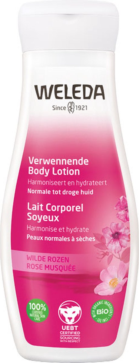 Weleda Wilden Verwennende Bodylotion 200ml - Roze