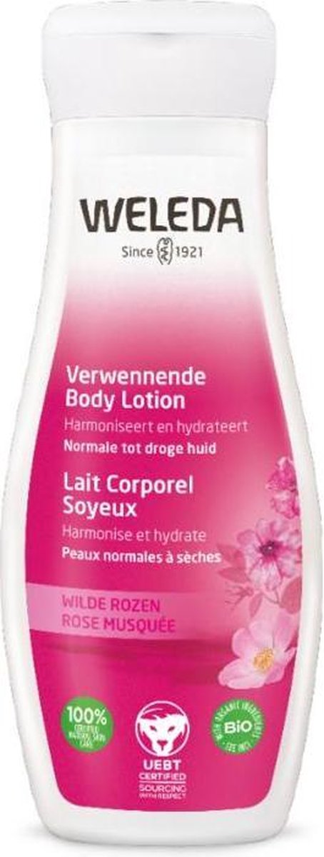 Weleda Wilden Verwennende Bodylotion 200ml - Roze