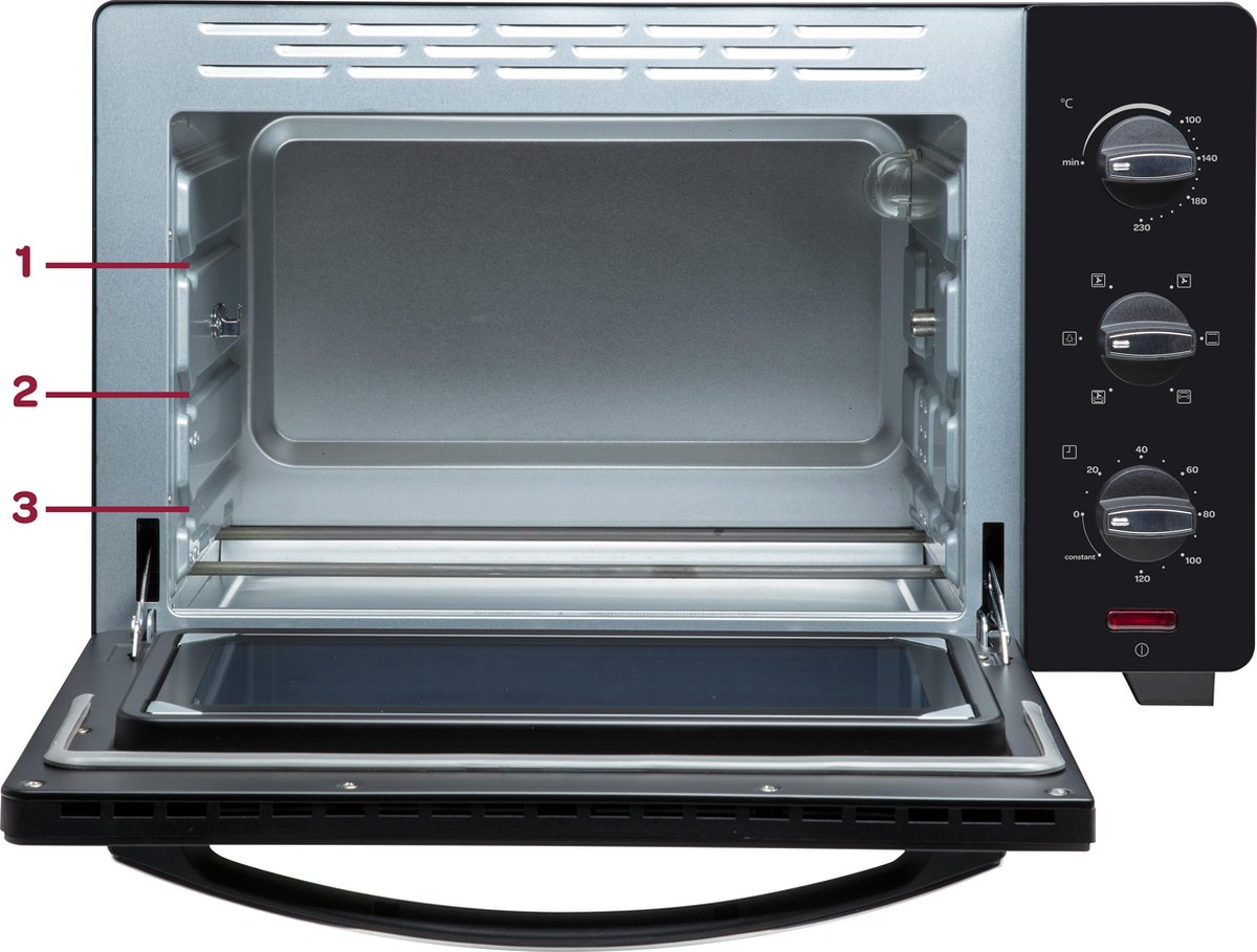 Inventum OV307B - Zwart