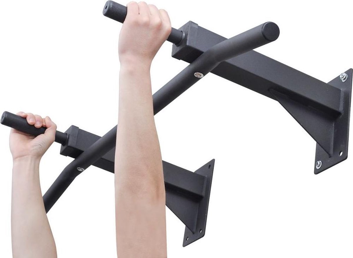 Vidaxl Optrekstang 250 Kg - Zwart