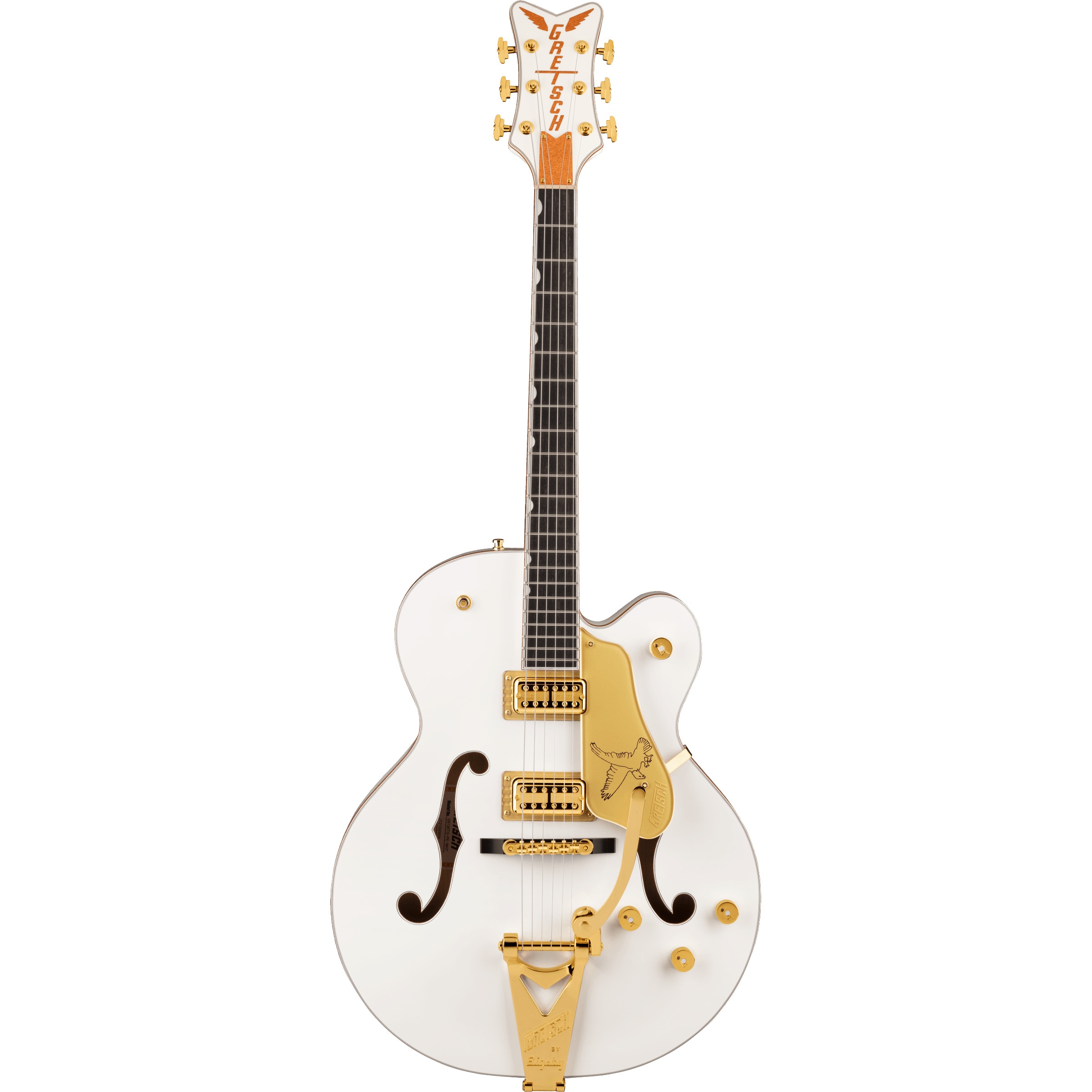 Gretsch G6136TG Players Edition Falcon White semi-akoestische gitaar met koffer