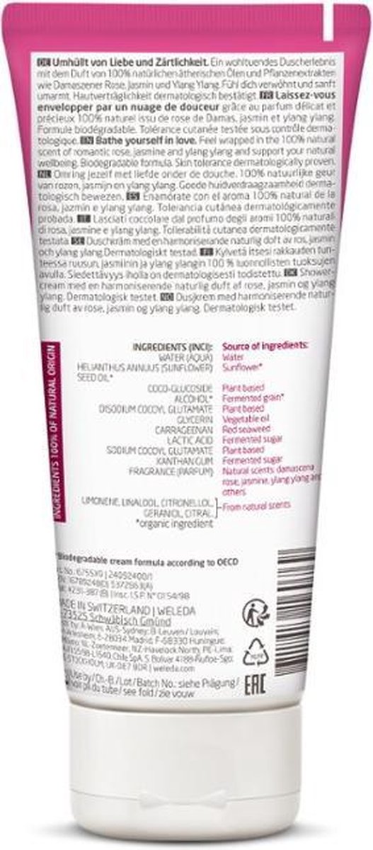 Weleda Aroma Shower Love Showergel 200ml