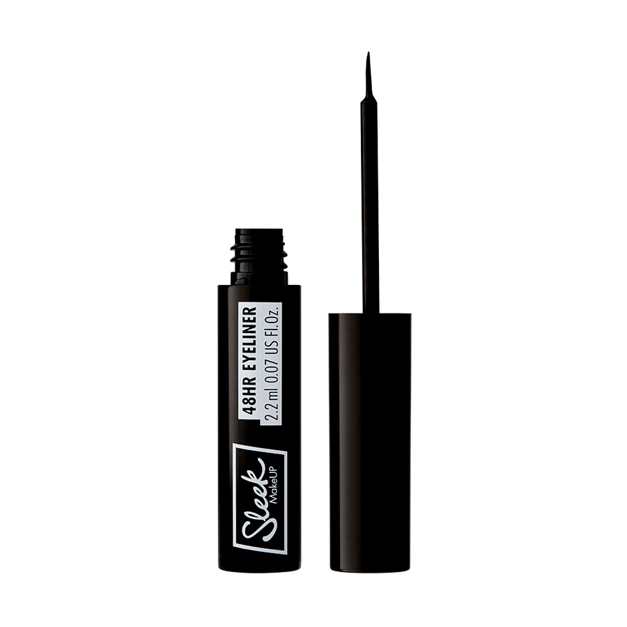 Sleek 48H LIQUID EYELINER 48h Liquid Eyeliner 2ml - Negro