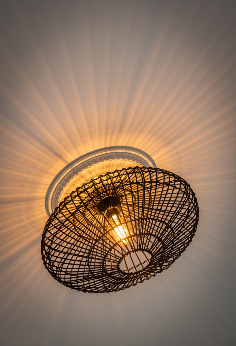 Lucide Magali Plafonnière - - Zwart