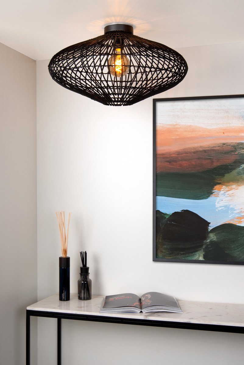 Lucide Magali Plafonnière - - Zwart