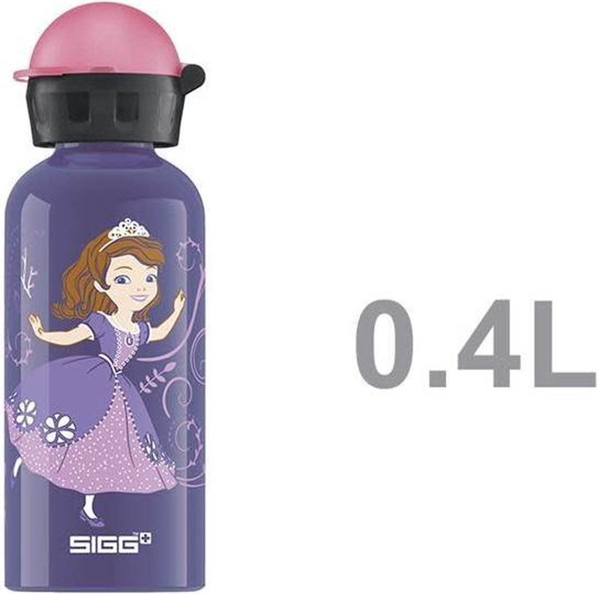Sigg Drinkfles Sofia 400 Ml 6,6 Cm Aluminium - Paars