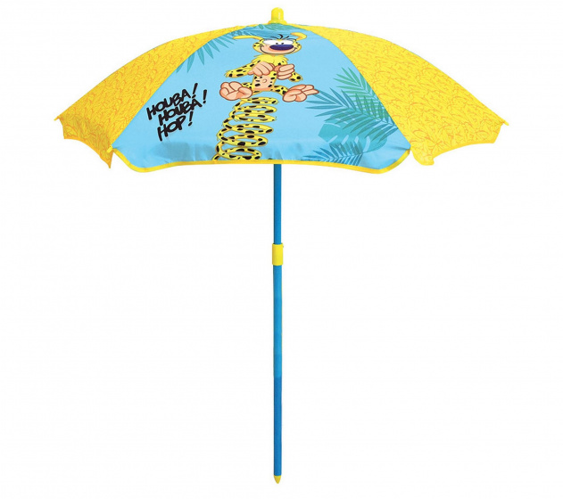 Jemini parasol Fun House 100 cm/geel - Blauw