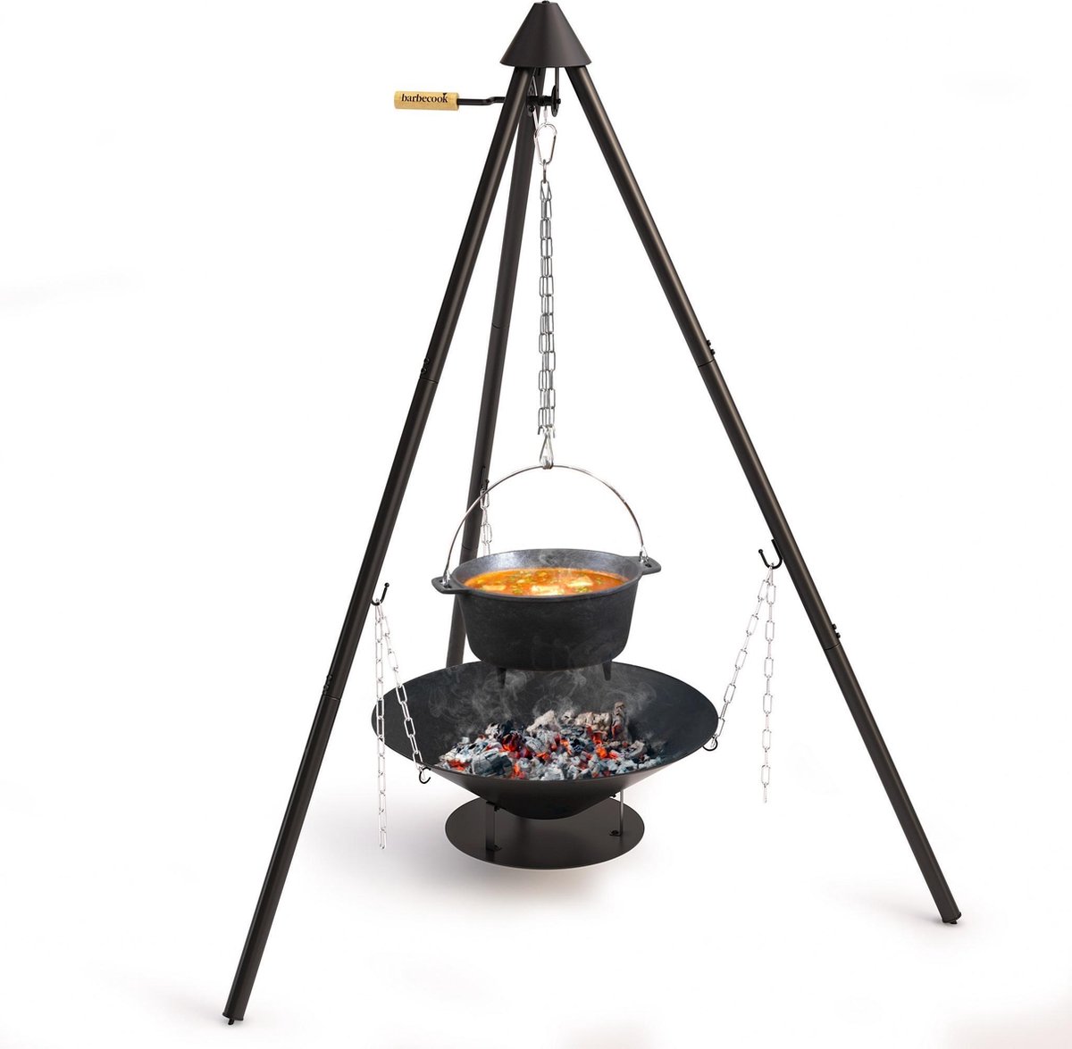 Barbecook Junko Driepoot - Zwart