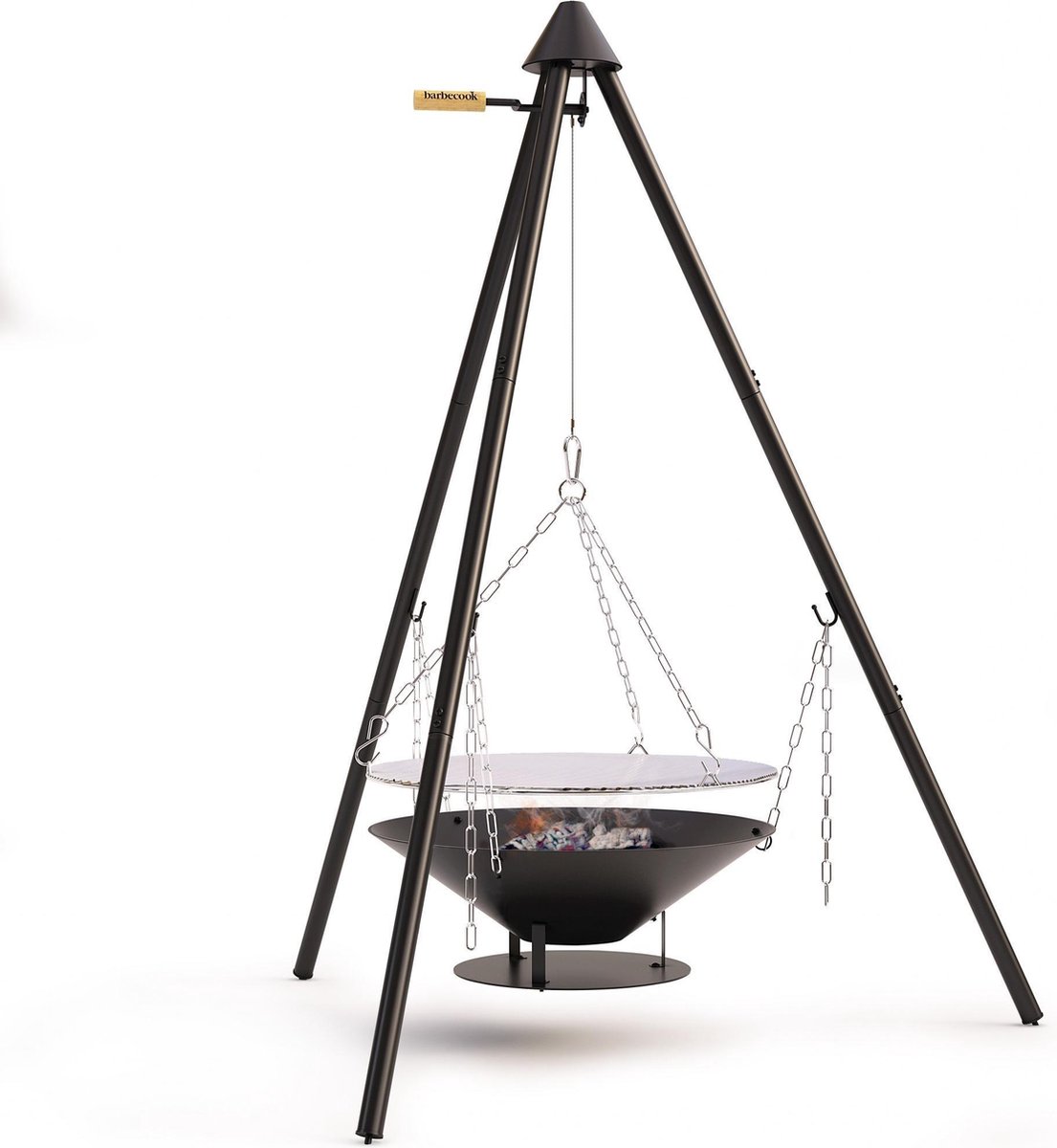 Barbecook Junko Driepoot - Zwart