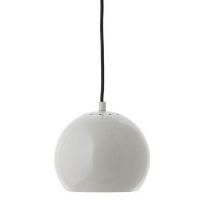 Frandsen Ball Metal Hanglamp Ø 18 cm - Pale Grey Glossy - Grijs