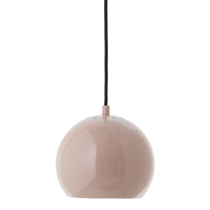 Frandsen Ball Metal Hanglamp Ø 18 cm - Nude Glossy - Roze