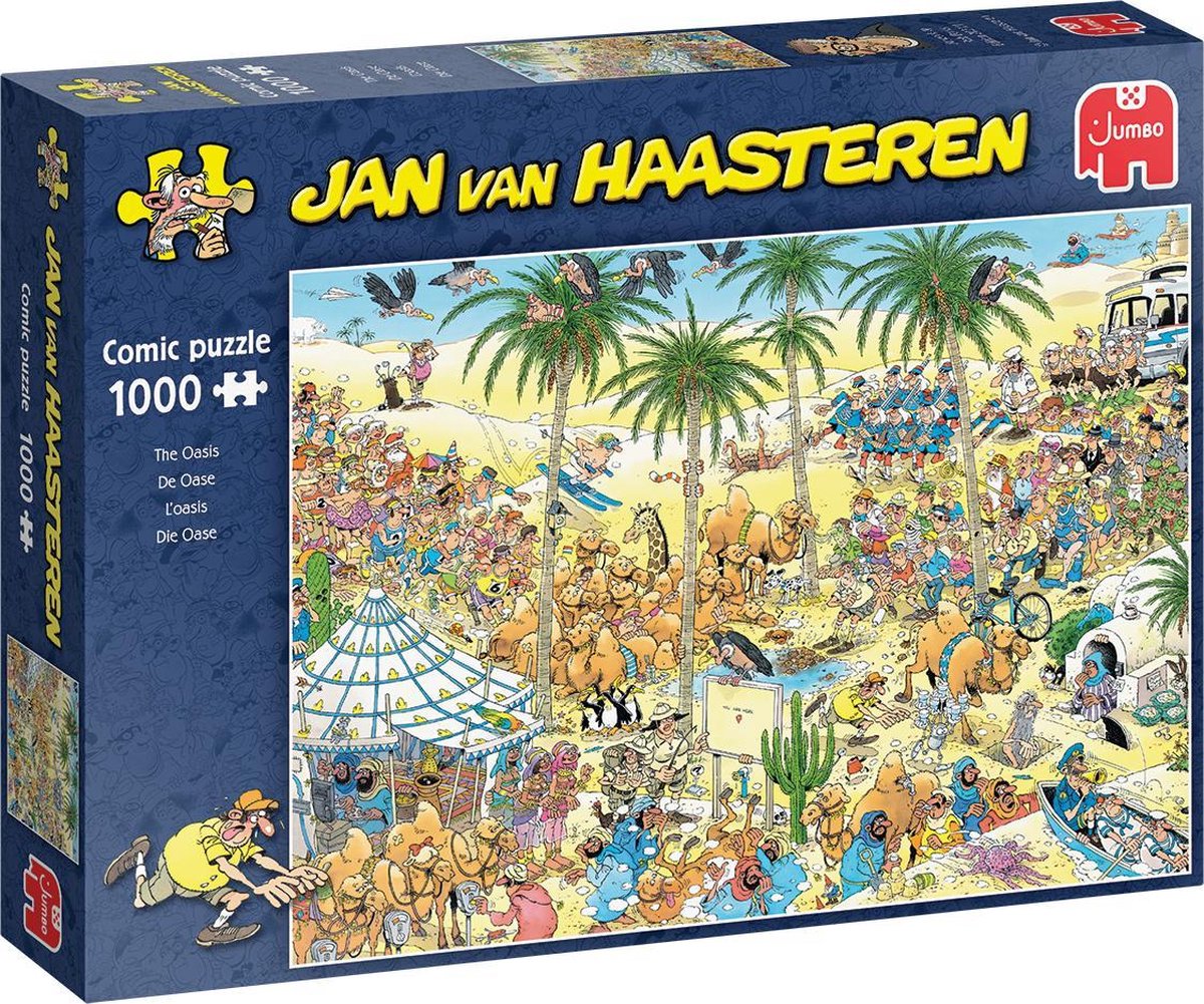 Jumbo Puz Jan Van Haasteren De Oase 1000 Stukjes - Blauw