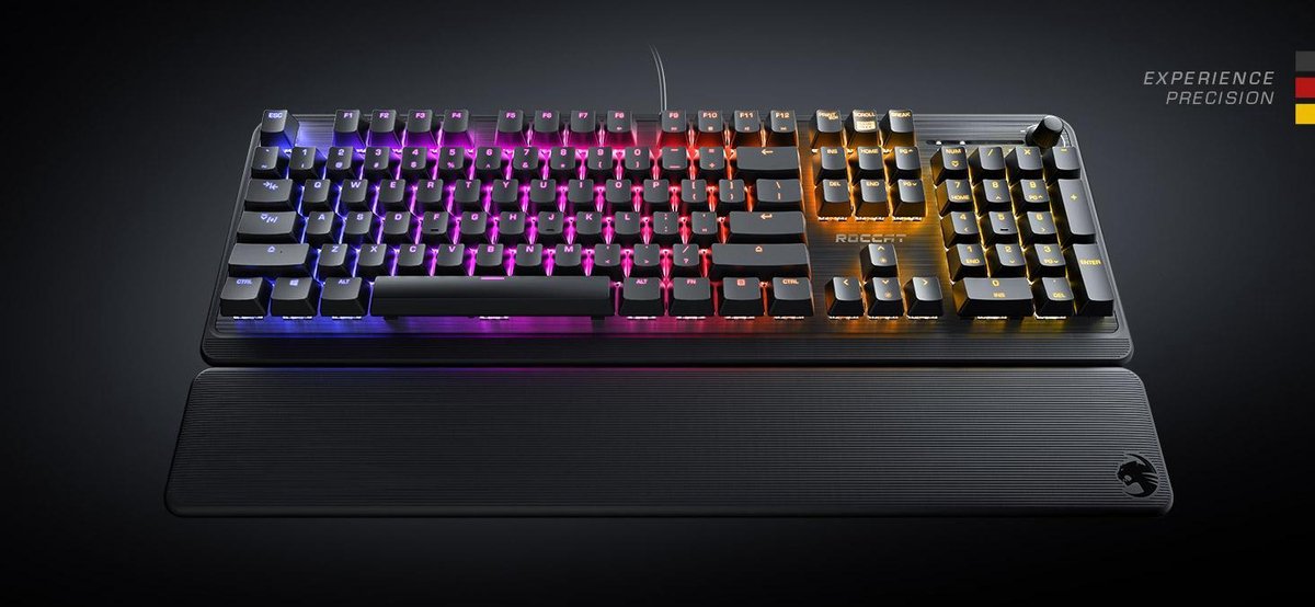 Roccat Pyro Mechanisch RGB Gaming Toetsenbord Qwerty