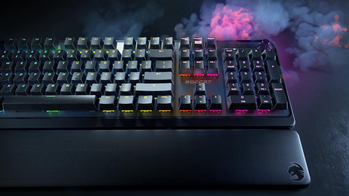 Roccat Pyro Mechanisch RGB Gaming Toetsenbord Qwerty