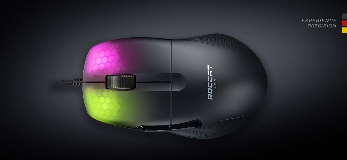 Roccat Kone One Pro Gaming Muis - Zwart